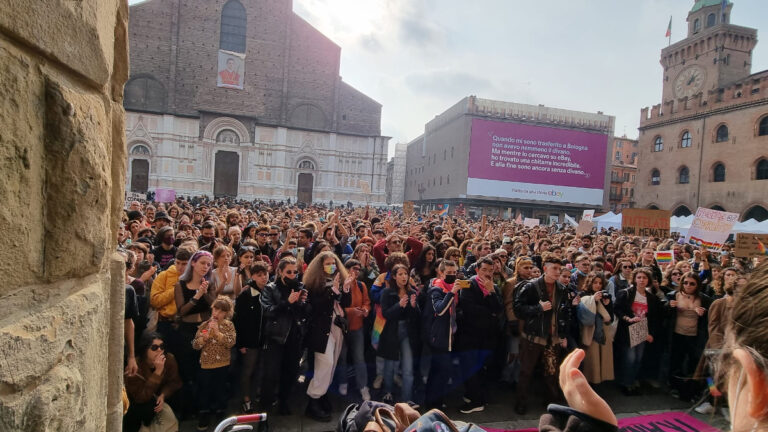 Manifestazione in tutta Italia per il Ddl Zan