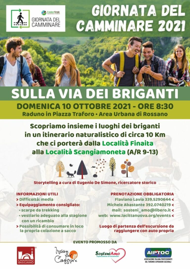 Giornata del camminare sulla via dei briganti