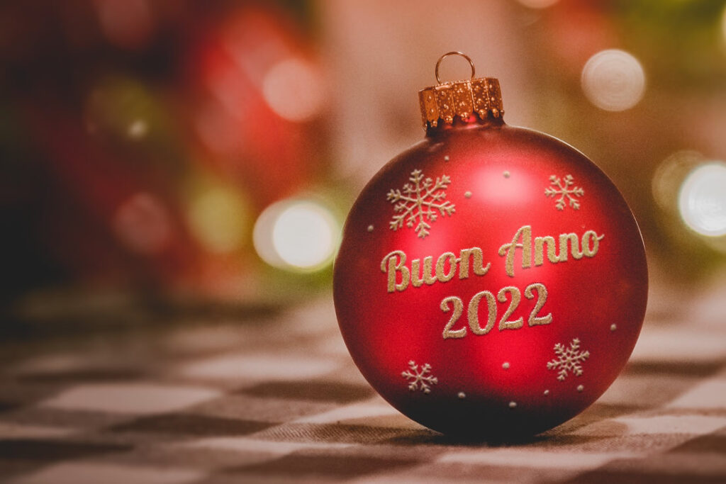 Auguri di Buon anno 2022 photo credits: web