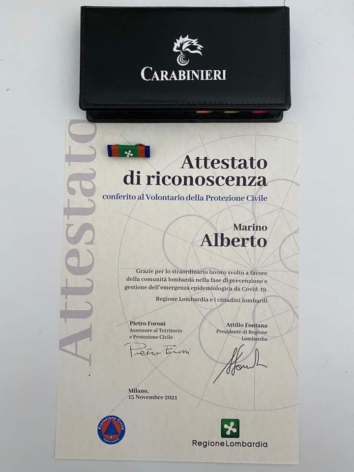 Il Cav. Alberto Marino