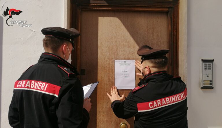 carabinieri confisca - imprenditore di spicco del mandamento mafioso