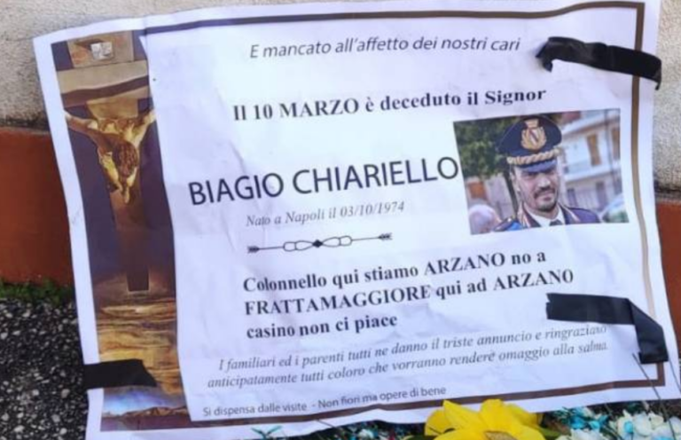Marco Valerio Verni: solidarietà per le gravi minacce a Biagio Chiarello