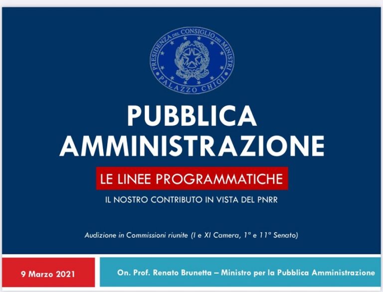 La Pubblica amministrazione