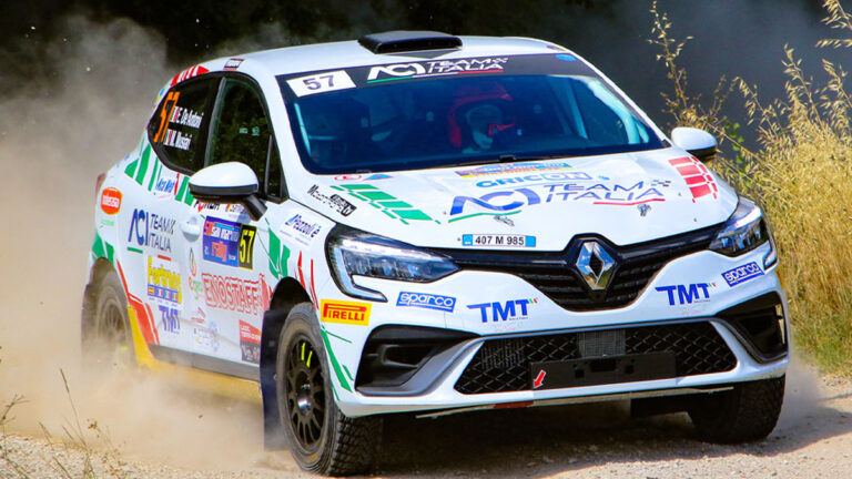 De Antoni è secondo al San Marino Rally