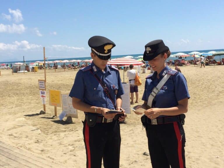 Carabiniera, non obesa ma robusta, riammessa