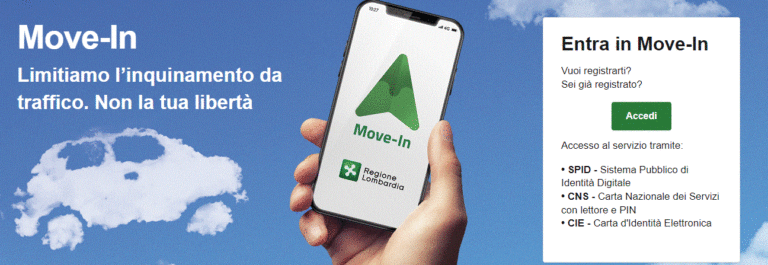 Area B a Milano, come circolare con "move in"