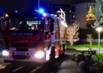 Gallarate (VA), incendio in un palazzo 