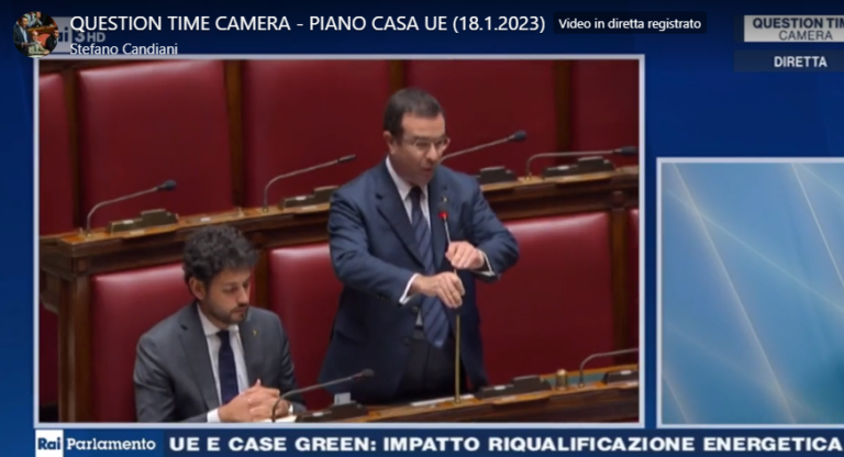 Candiani e Molinari, (LEGA) interrogazione sull'efficientamento delle case