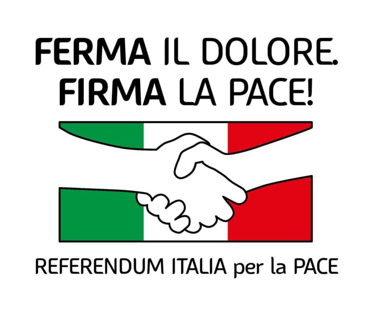 “Italia per la pace“, referendum per la sanità e contro armi all’Ucraina