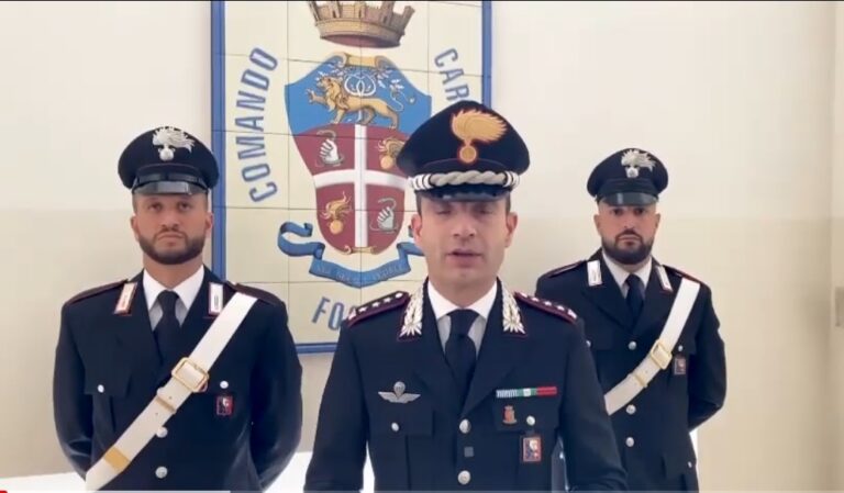 Game Over, Foggia, operazione dei Carabinieri