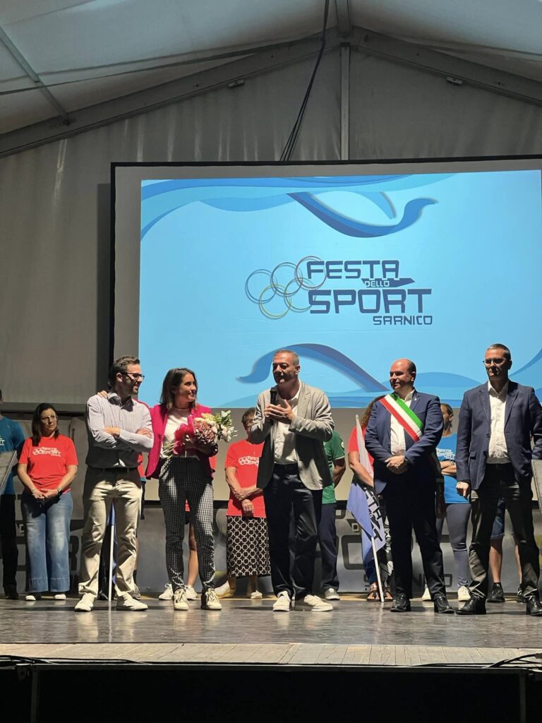 Festa dello Sport con la partecipazione dell'europarlamentare Oscar Lancini . Ringrazio il Sindaco Giorgio Bertazzoli e l’assessore Danesi