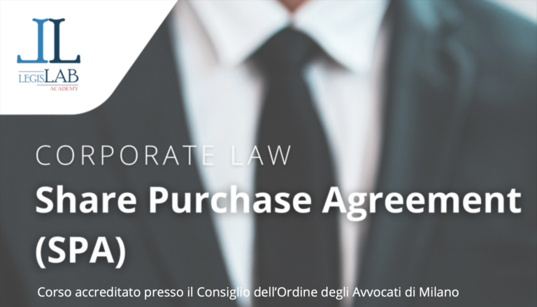 LegisLAB Academy approfondisce i temi del Share Purchase Agreement