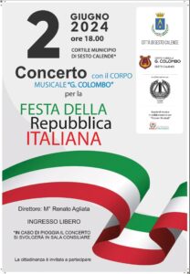 Concerto per la Festa della Repubblica - 2 giugno 2024 - Sesto Calende