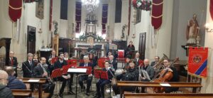 Il Corpo Musicale G.Colombo ad un Concerto di Natale