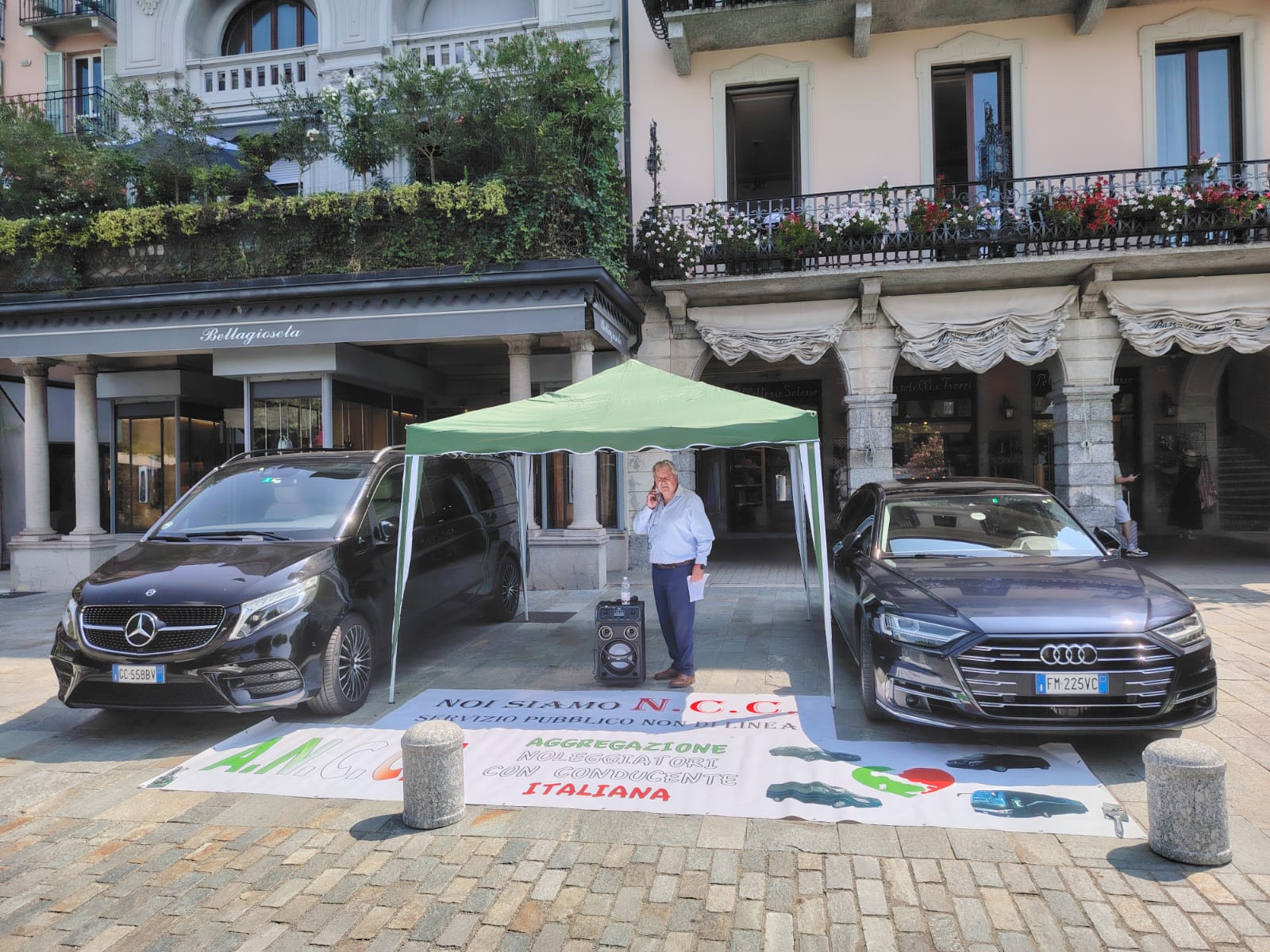 Bellagio, all'attacco gli NCC guidati da Nando Verotta