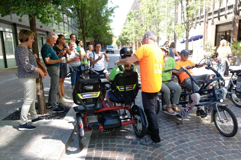 In bici senza ostacoli, Cicloviaggio sulle Dolomiti