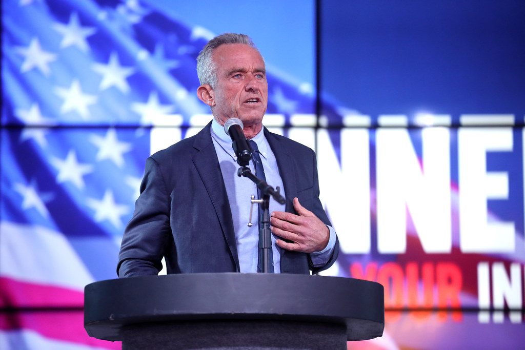 Robert F. Kennedy Jr. durante la campagna per le Elezioni USA 2024