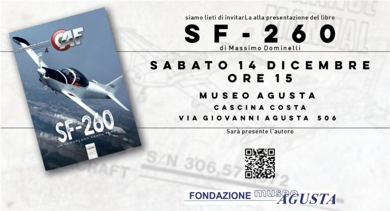 Aerofan Focus 4 - SF-260 - Invito Museo Agusta