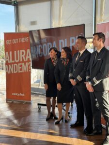 la presentazione di easyJet