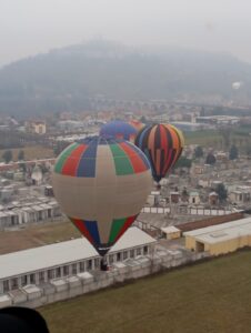 Mongolfiere in Volo