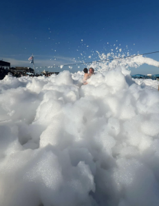 lido delle nazioni bagno oasi schiuma party 